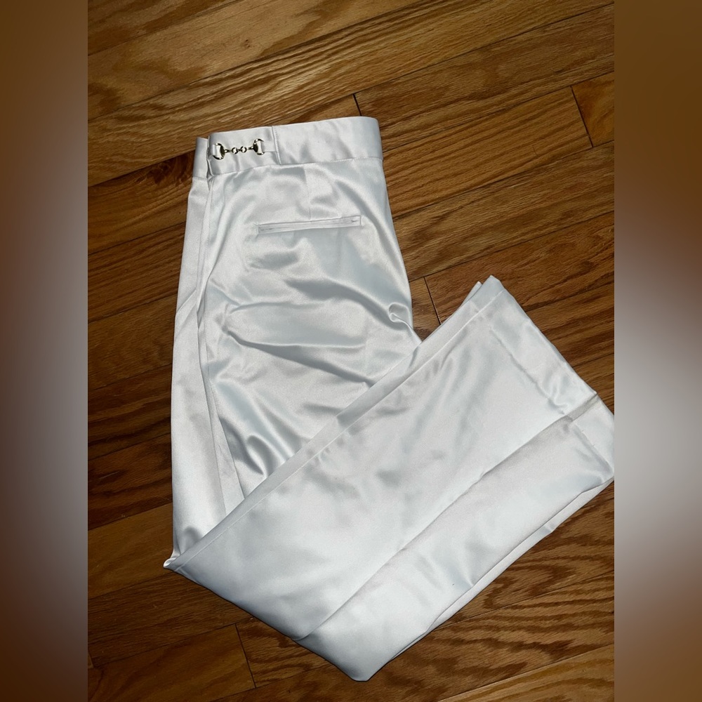 White Editor Slacks
